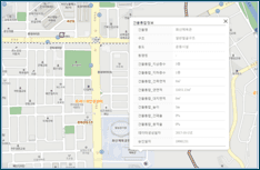 긴급구조 119 GIS 시스템 (Web 기반) 주요 기능 화면 2